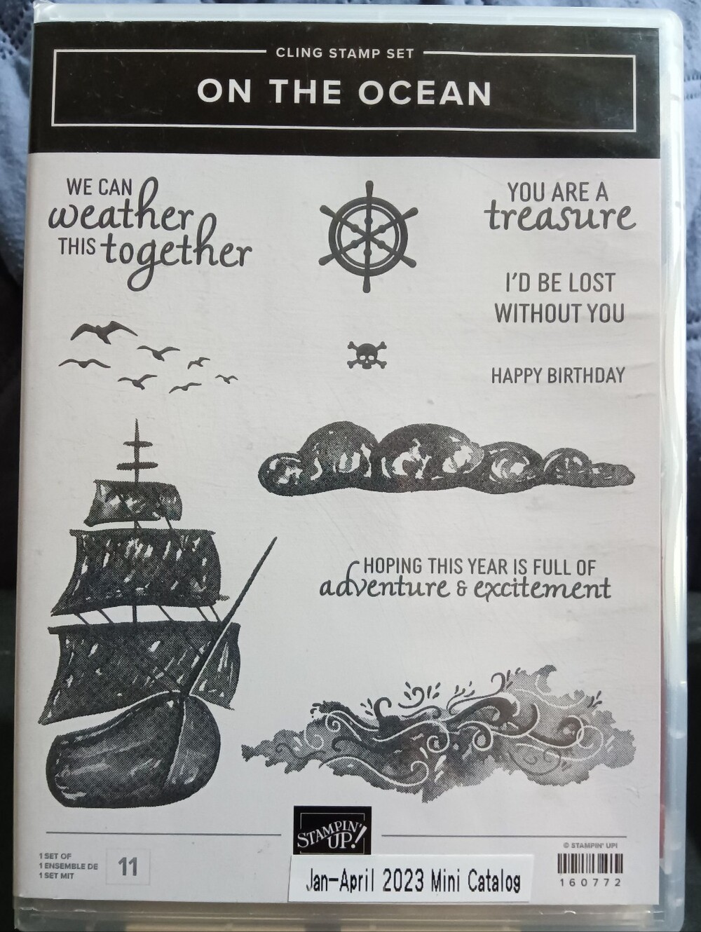 Stampin' Up! On The Ocean Stamp Set & Dies
